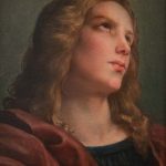 Portrait aux cheveux blonds