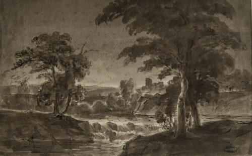 oeuvre de balthazar jean baron - paysage
