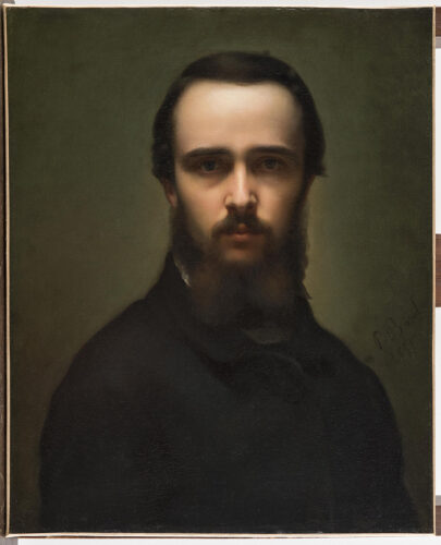 oeuvre de paul borel - autoportrait - huile sur toile