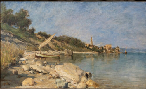 oeuvre de louis appian - grande marine - huile sur toile