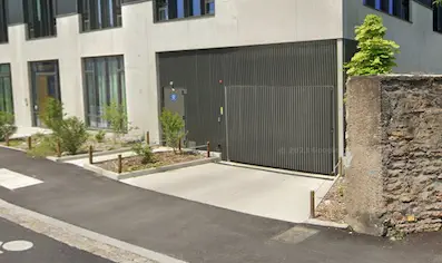 Lieu acces garage voiture