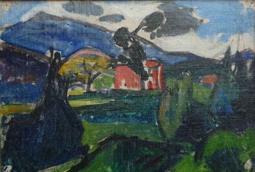 emilie charmy - tableau - paysage de corse