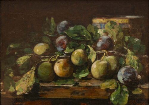 francois-vernay-tableau-nature-morte-aux-prunes